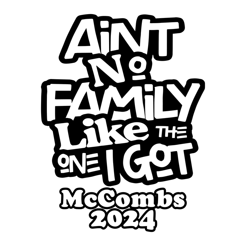 McCombs Family Reunion Adult shirts