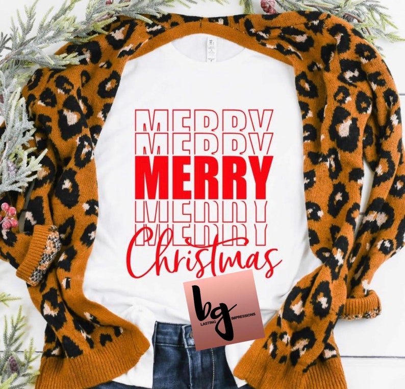 Merry Merry Merry Christmas shirt